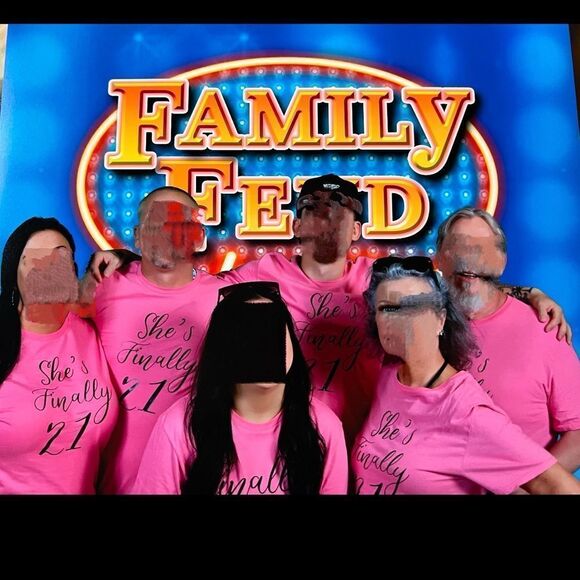 She’s Finally 21 Jerzees Pink Crew Neck Tees Set Of 3 Medium Large XLarge 1 Each - Picture 14 of 14